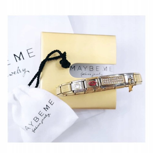 Bransoletka modułowa Maybeme srebrna