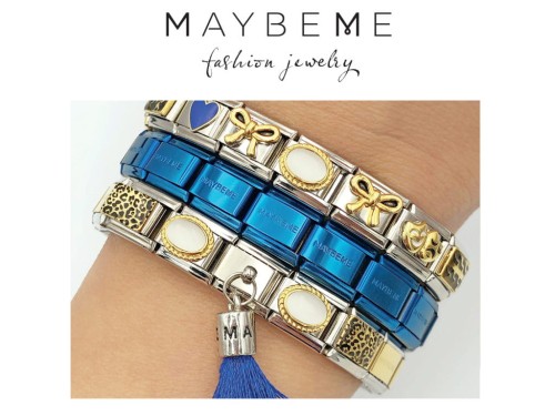 Bransoletka niebieska baza Maybeme