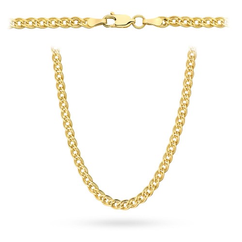 Łańcuszek złoty pr. 585 - splot Mona Lisa 50 cm 6,66g