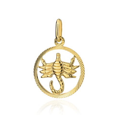 Zawieszka znak zodiaku SKORPION 0.66g