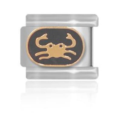 Ogniwo do bransoletki modułowej - Znak zodiaku Rak Maybeme