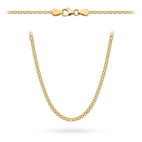 Łańcuch złoty bismarck 50cm - 3mm