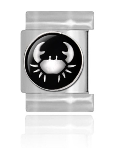 Ogniwo do bransoletki modułowej - Znak zodiaku Rak Maybeme