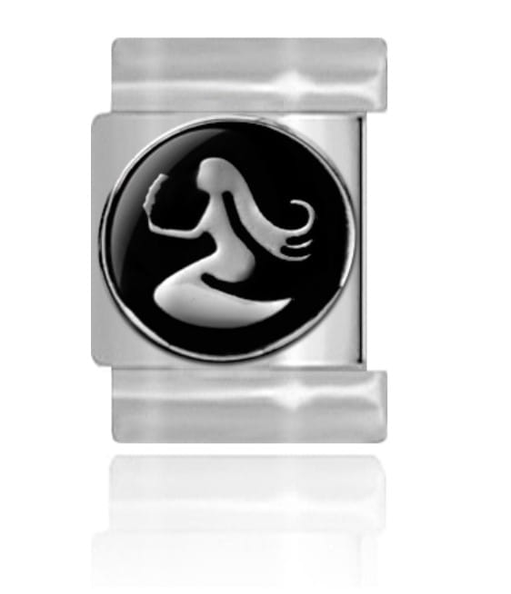 Ogniwo do bransoletki modułowej - Znak zodiaku Panna Maybeme