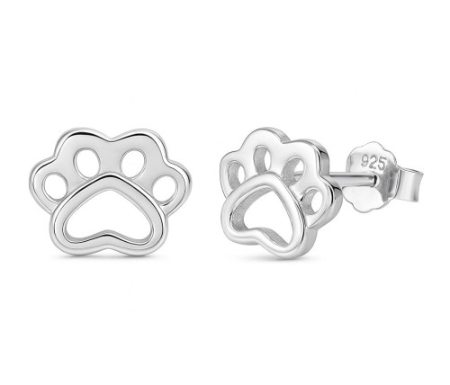 Kolczyki psie łapki