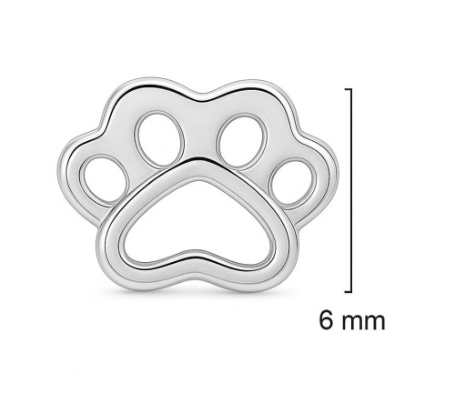 Kolczyki psie łapki