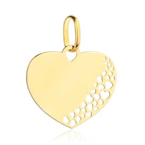 Zawieszka wisiorek ażurowe serce pr. 585