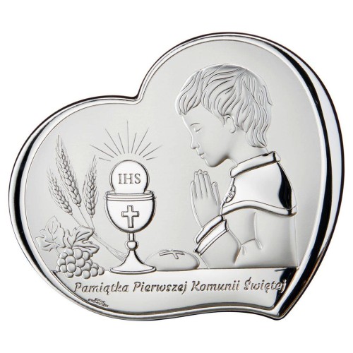 Obrazek Serduszko Pamiątka Pierwszej Komunii Świętej