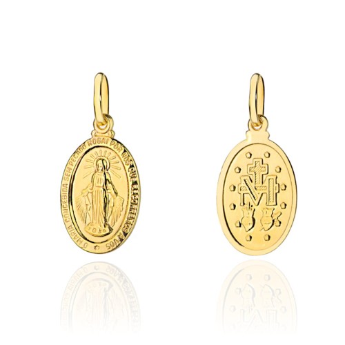 Cudowny medalik złoty