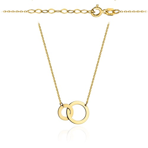 Naszyjnik złoty klanówka super lekka pr. 375