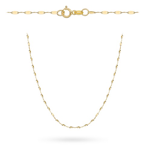 Naszyjnik złoty - finezja pr. 375