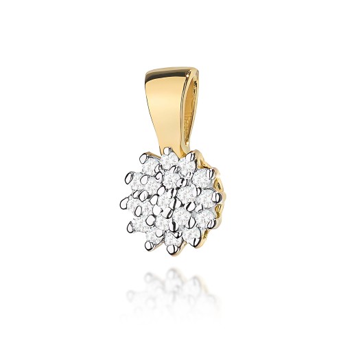 Zawieszka z lśniącymi brylantami