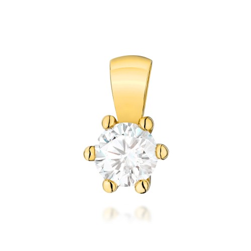 Zawieszka z diament laboratoryjny 0,30 ct