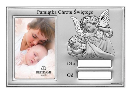 Ramka pamiątkowa Chrztu Świętego