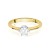 Pierścionek z brylantem 0,70 ct