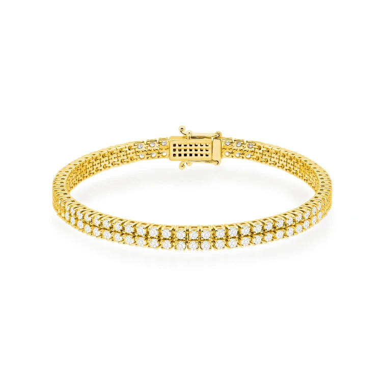 Bransoletka z diamentami laboratoryjnymi 2,96 ct