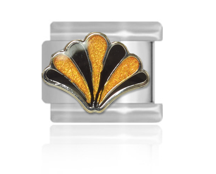 Ogniwo do bransoletki modułowej - Bursztynowy wachlarz Maybeme