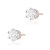 Kolczyki z brylantami 2 x 0,15ct różowe złoto