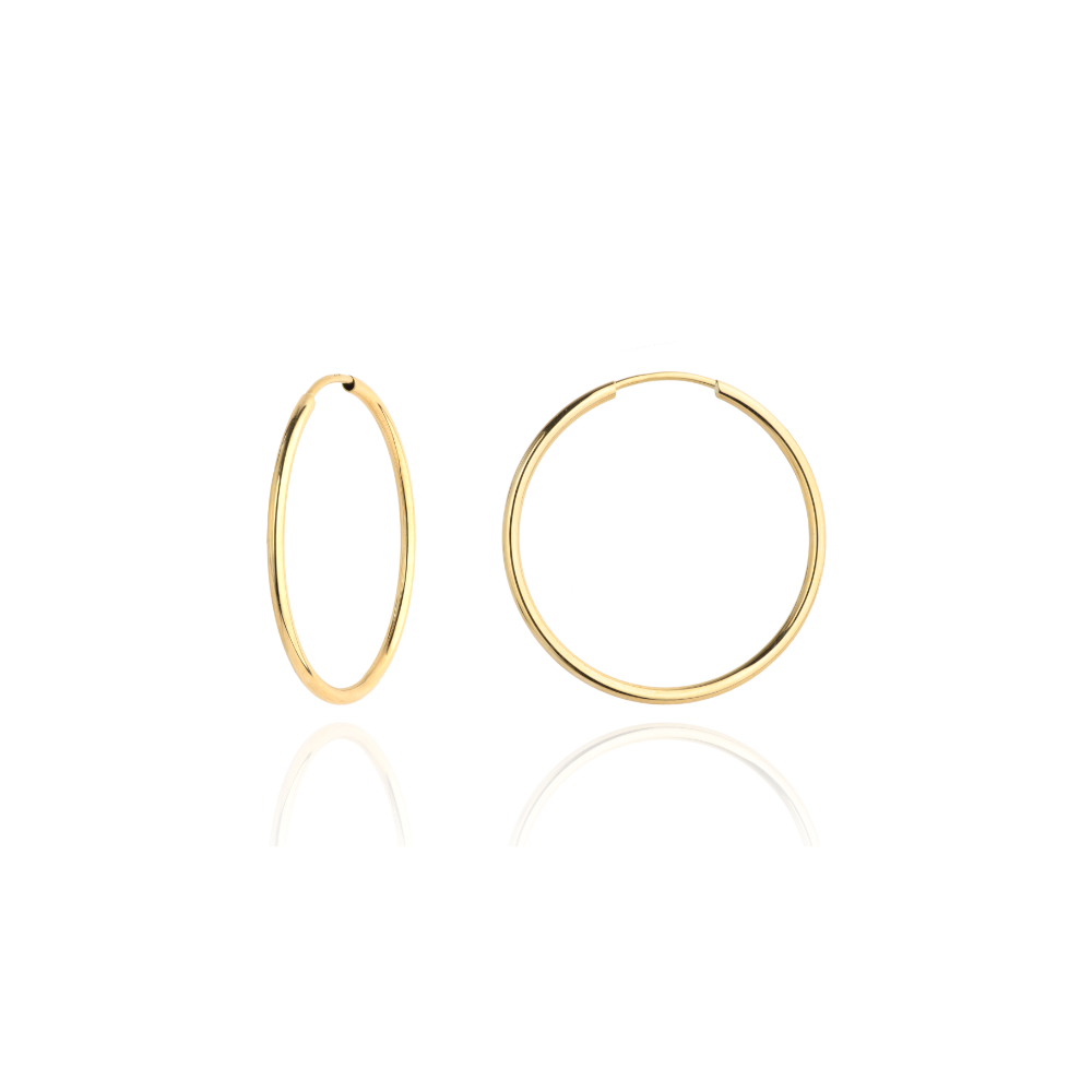 Kolczyki koła super lekkie 1,5cm