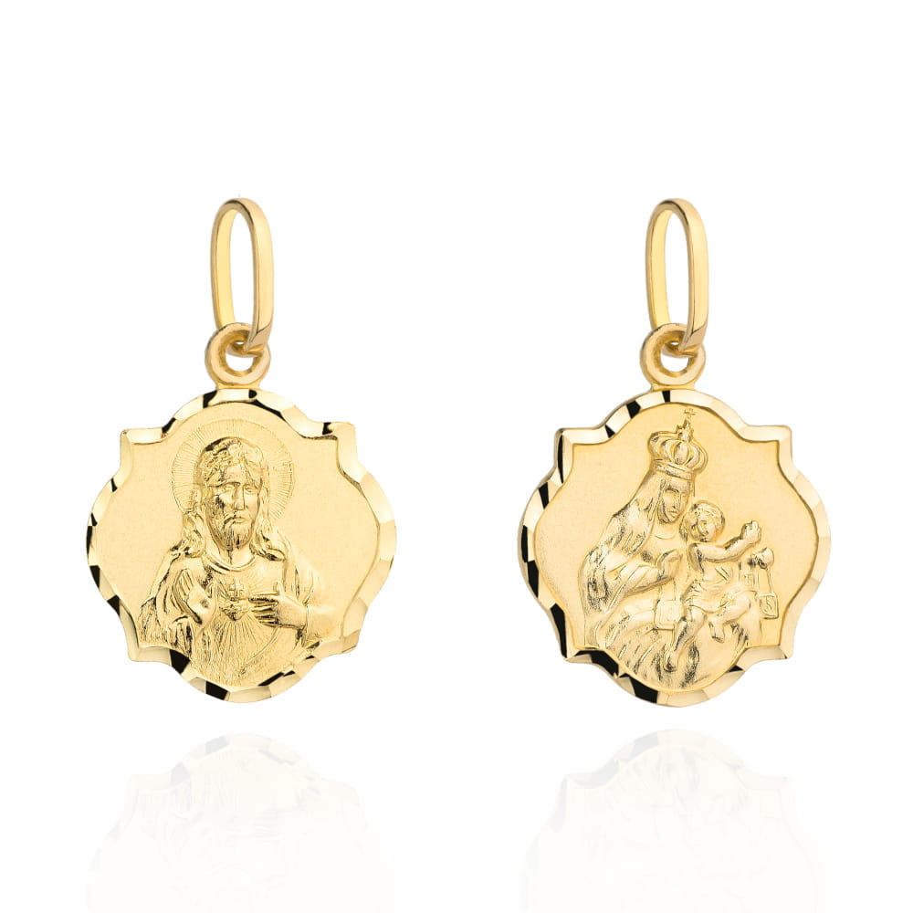 Medalik złoty szkaplerz