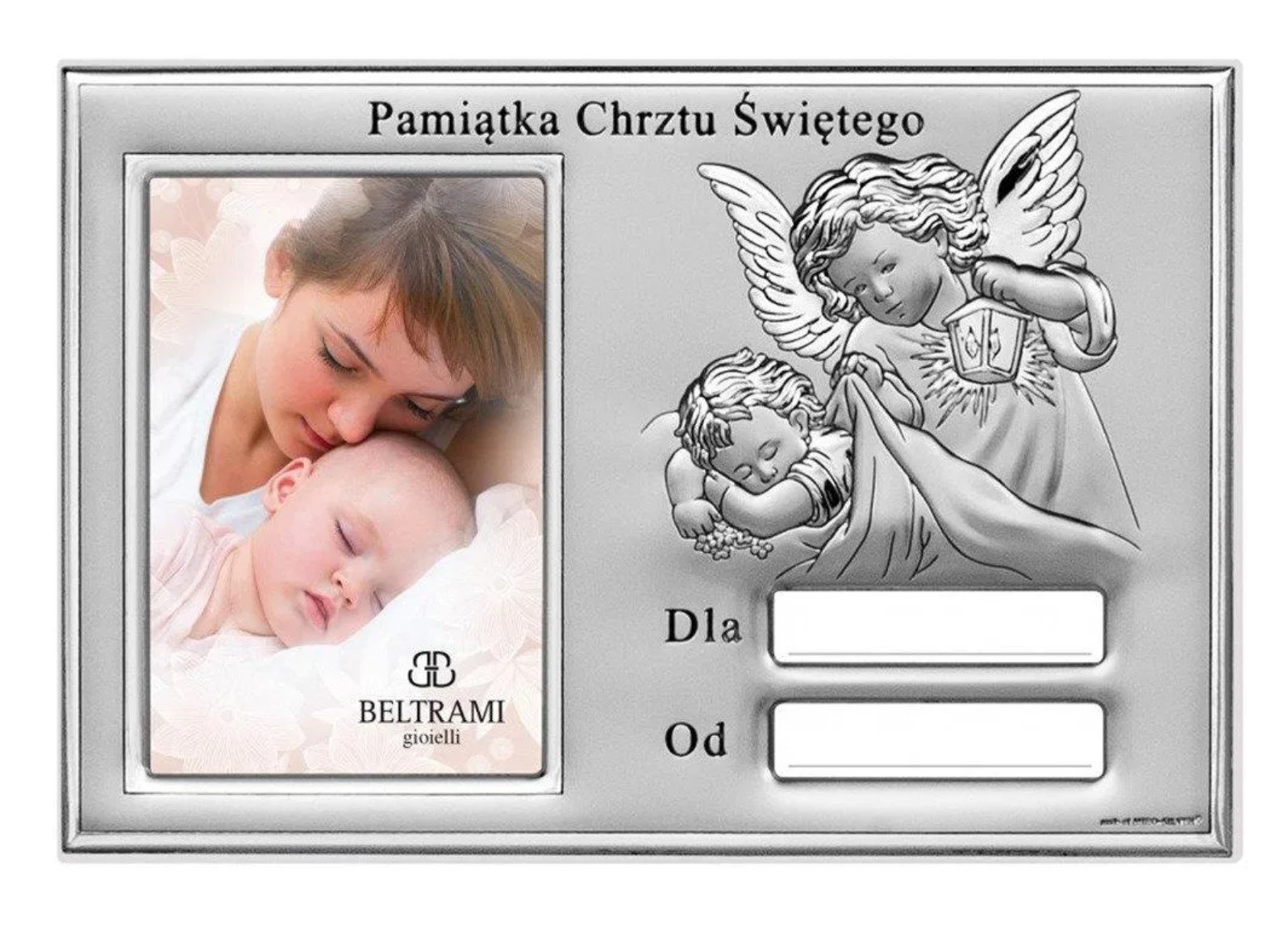 Ramka pamiątkowa Chrztu Świętego
