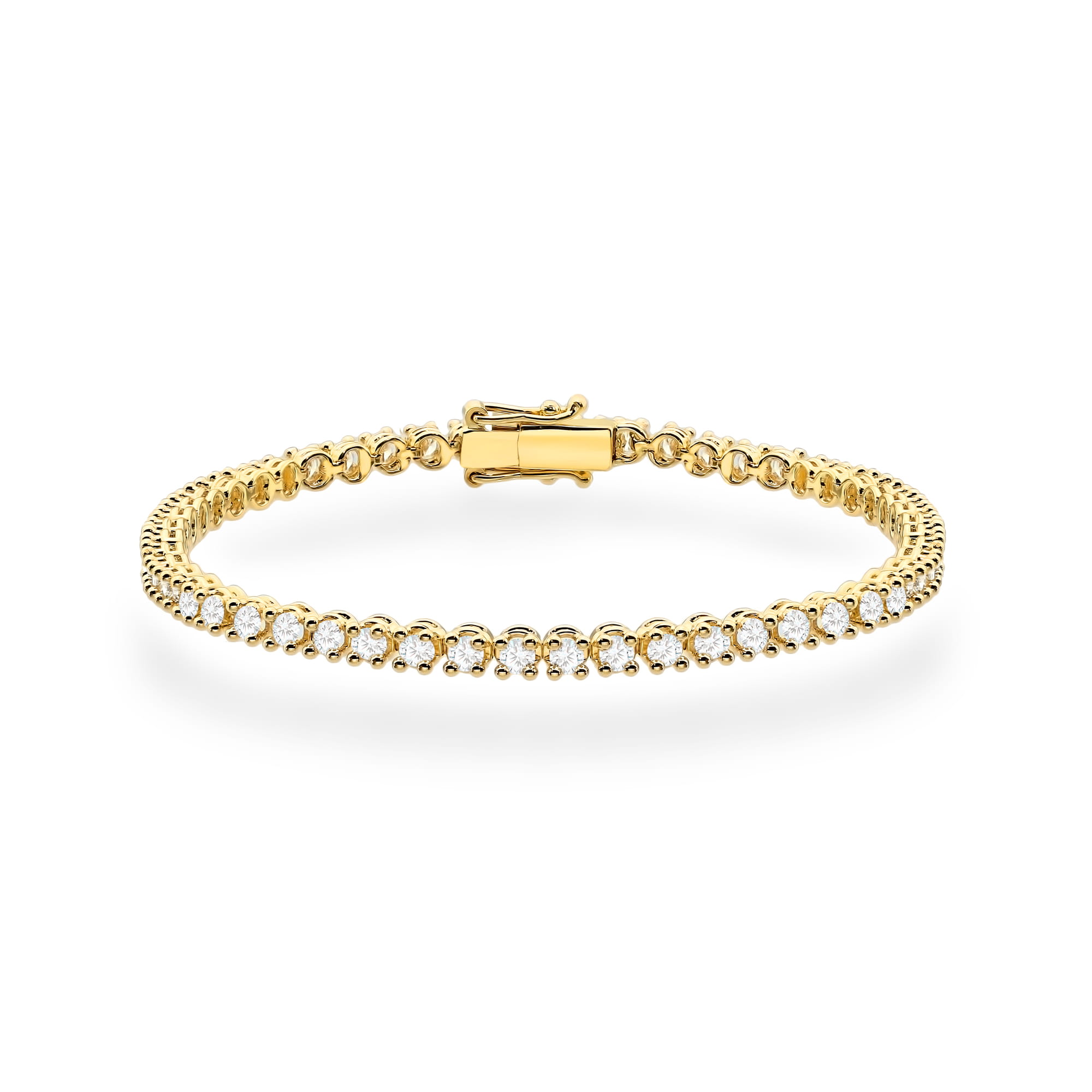 Bransoletka z diamentami laboratoryjnymi 2,16 ct