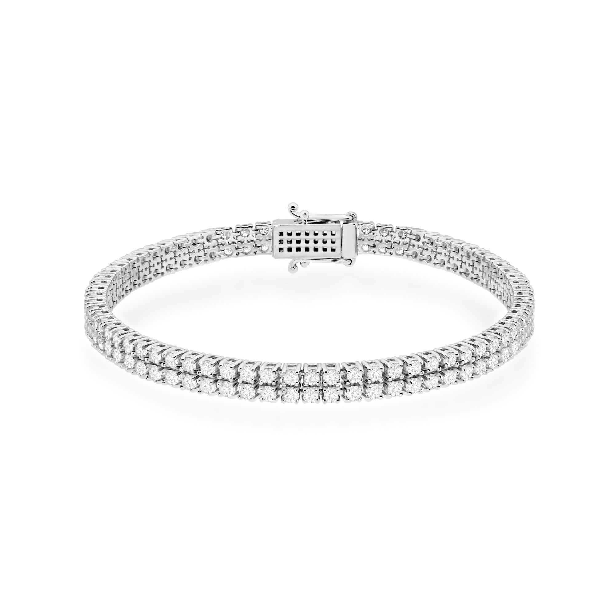 Bransoletka z diamentami laboratoryjnymi 2,96 ct