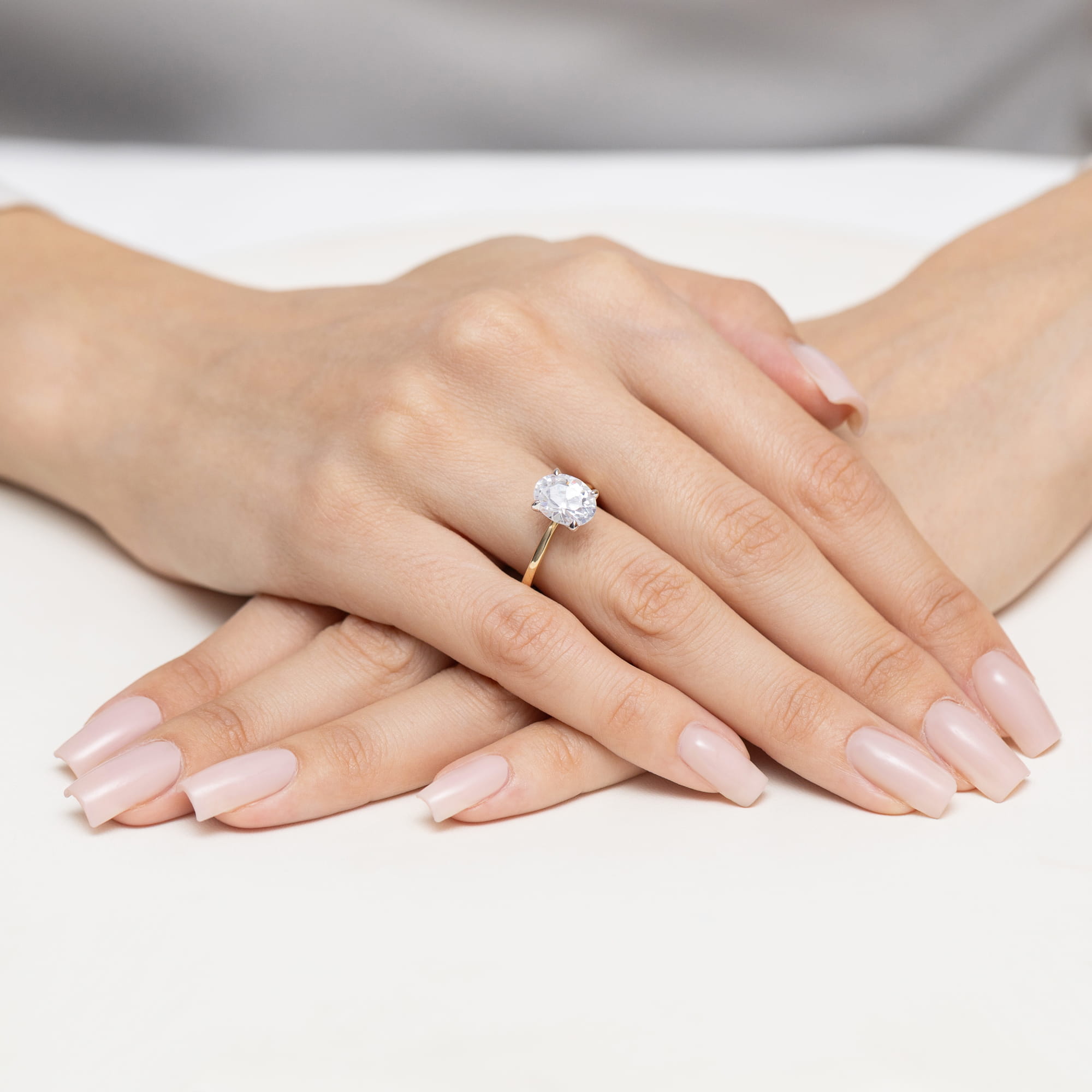 Pierścionek Diament Laboratoryjny 2,00ct żółte złoto